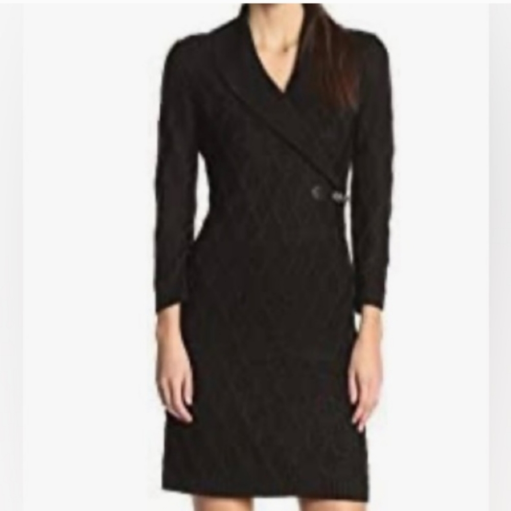 CALVIN KLEIN Knit Sweater Dress Size Small - Picture 2 of 9